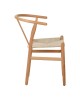 Καρέκλα Wishbone rubberwood-σχοινί σε φυσική απόχρωση 60x51x80εκ Υλικό: RUBERWOOD - ROPE PAPER 029-000285 Καρέκλα Wishbone rubberwood-σχοινί σε φυσική απόχρωση 60x51x80εκ Υλικό: RUBERWOOD - ROPE PAPER 029-000285