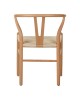 Καρέκλα Wishbone rubberwood-σχοινί σε φυσική απόχρωση 60x51x80εκ Υλικό: RUBERWOOD - ROPE PAPER 029-000285 Καρέκλα Wishbone rubberwood-σχοινί σε φυσική απόχρωση 60x51x80εκ Υλικό: RUBERWOOD - ROPE PAPER 029-000285