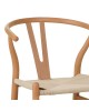Καρέκλα Wishbone rubberwood-σχοινί σε φυσική απόχρωση 60x51x80εκ Υλικό: RUBERWOOD - ROPE PAPER 029-000285 Καρέκλα Wishbone rubberwood-σχοινί σε φυσική απόχρωση 60x51x80εκ Υλικό: RUBERWOOD - ROPE PAPER 029-000285