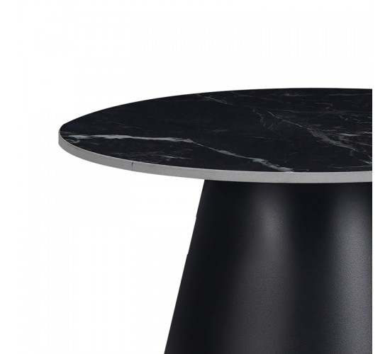 Βοηθητικά τραπέζια Fabrin Inart μαύρο μαρμάρου sintered stone-μαύρο μέταλλο Υλικό: SINTERED STONE - METAL 029-000314 Βοηθητικά τραπέζια Fabrin Inart μαύρο μαρμάρου sintered stone-μαύρο μέταλλο Υλικό: SINTERED STONE - METAL 029-000314