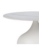 Βοηθητικά τραπέζια Kirkene Inart sintered stone σε απόχρωση λευκό μαρμάρου με λευκό μέταλλο 2τεμ Υλικό: METAL 029-000319 Βοηθητικά τραπέζια Kirkene Inart sintered stone σε απόχρωση λευκό μαρμάρου με λευκό μέταλλο 2τεμ Υλικό: METAL 029-000319