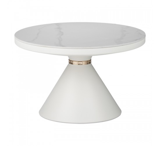 Βοηθητικά τραπέζια Coozlin Inart sintered stone σε απόχρωση λευκό μαρμάρου με λευκό-χρυσό μέταλλο Υλικό: METAL SINTERED STONE 029-000320 Βοηθητικά τραπέζια Coozlin Inart sintered stone σε απόχρωση λευκό μαρμάρου με λευκό-χρυσό μέταλλο Υλικό: METAL SINTERED STONE 029-000320