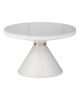 Βοηθητικά τραπέζια Coozlin Inart sintered stone σε απόχρωση λευκό μαρμάρου με λευκό-χρυσό μέταλλο Υλικό: METAL SINTERED STONE 029-000320 Βοηθητικά τραπέζια Coozlin Inart sintered stone σε απόχρωση λευκό μαρμάρου με λευκό-χρυσό μέταλλο Υλικό: METAL SINTERED STONE 029-000320