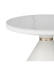 Βοηθητικά τραπέζια Coozlin Inart sintered stone σε απόχρωση λευκό μαρμάρου με λευκό-χρυσό μέταλλο Υλικό: METAL SINTERED STONE 029-000320 Βοηθητικά τραπέζια Coozlin Inart sintered stone σε απόχρωση λευκό μαρμάρου με λευκό-χρυσό μέταλλο Υλικό: METAL SINTERED STONE 029-000320