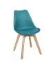 Καρέκλα Gaston PP-PU μπλε απόχρωση- φυσικό πόδι 58x47x85εκ Υλικό: PP - PU - BEECH WOOD 029-000339 Καρέκλα Gaston PP-PU μπλε απόχρωση- φυσικό πόδι 58x47x85εκ Υλικό: PP - PU - BEECH WOOD 029-000339