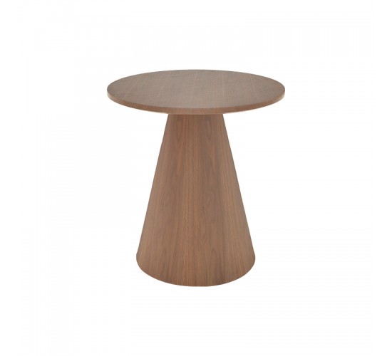 Tραπέζια σαλονιού Donda mdf σετ 2τεμ. καρυδί Υλικό: MDF covered paper 029-000421