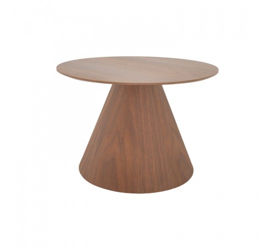 Tραπέζια σαλονιού Donda  mdf σετ 2τεμ. καρυδί Υλικό: MDF covered paper 029-000423