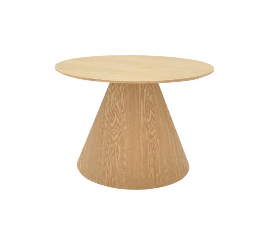 Tραπέζια σαλονιού Donda  mdf σετ 2τεμ. sonoma Υλικό: MDF covered paper 029-000424