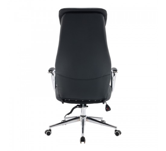 Καρέκλα γραφείου διευθυντή Ferka pu σε μαύρη απόχρωση 64x71x120-128εκ Υλικό: METAL - PU 033-000028
