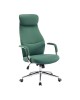 Καρέκλα γραφείου διευθυντή Ferka pu σε πράσινη απόχρωση 64x71x120-128εκ Υλικό: METAL - PU 033-000029