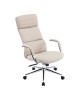 Καρέκλα γραφείου διευθυντή Bendona pu σε μπεζ απόχρωση 71x78x119-127εκ Υλικό: METAL - PU 033-000035