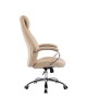 Καρέκλα γραφείου διευθυντή Sonar μπεζ pu 61x57x120-128εκ Υλικό: METAL - PU 033-000037