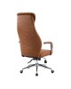 Καρέκλα γραφείου διευθυντή Ferka καφέ pu 64x71x120-128εκ Υλικό: METAL - PU 033-000038