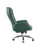 Καρέκλα γραφείου διευθυντή Kaline πράσινο pu 69x79x115-123εκ Υλικό: METAL - PU 033-000039