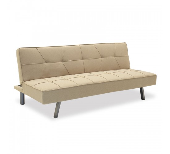 Καναπές-κρεβάτι Travis 3θέσιος με ύφασμα μπεζ 175x83x74εκ Υλικό: FABRIC 035-000025 Καναπές-κρεβάτι Travis 3θέσιος με ύφασμα μπεζ 175x83x74εκ Υλικό: FABRIC 035-000025