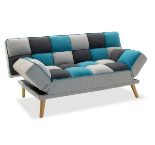 Καναπές - κρεβάτι Andy 3θέσιος με ύφασμα πολύχρωμο 178x91x86εκ Υλικό: FABRIC 035-000026