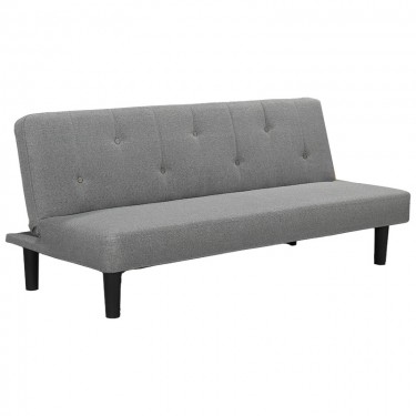 Καναπές-κρεβάτι Breathe ύφασμα γκρι 167x77x73εκ Υλικό: FABRIC 035-000067