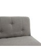 Καναπές-κρεβάτι Breathe 2θέσιος ύφασμα γκρι 167x77x73εκ Υλικό: FABRIC 035-000067