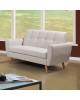 Καναπές Decency 2θέσιος ύφασμα μπεζ 149x75x86εκ Υλικό: FABRIC 035-000075 Καναπές Decency 2θέσιος ύφασμα μπεζ 149x75x86εκ Υλικό: FABRIC 035-000075