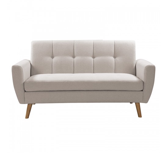 Καναπές Decency 2θέσιος ύφασμα μπεζ 149x75x86εκ Υλικό: FABRIC 035-000075 Καναπές Decency 2θέσιος ύφασμα μπεζ 149x75x86εκ Υλικό: FABRIC 035-000075