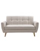 Καναπές Decency 2θέσιος ύφασμα μπεζ 149x75x86εκ Υλικό: FABRIC 035-000075 Καναπές Decency 2θέσιος ύφασμα μπεζ 149x75x86εκ Υλικό: FABRIC 035-000075