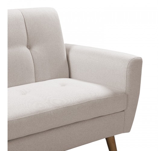 Καναπές Decency 2θέσιος ύφασμα μπεζ 149x75x86εκ Υλικό: FABRIC 035-000075 Καναπές Decency 2θέσιος ύφασμα μπεζ 149x75x86εκ Υλικό: FABRIC 035-000075
