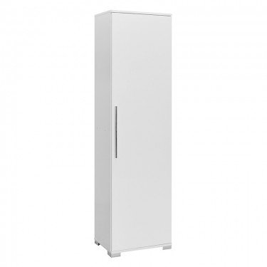 Στήλη Diamond1 λευκό gloss 50x35x187εκ Υλικό: CLIPBOARD 16mm WITH MELAMINE 039-000153