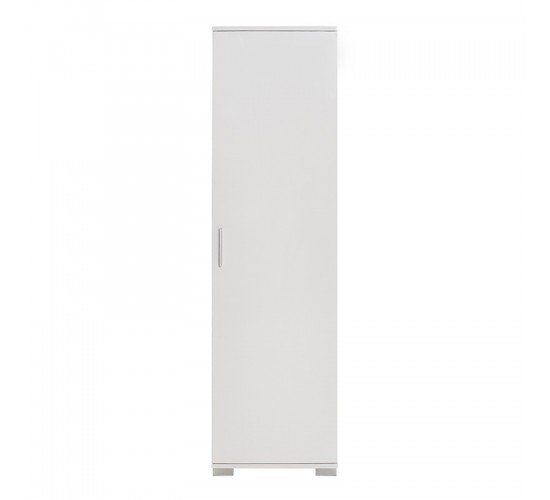 Ντουλάπι-στήλη Chad1 λευκό gloss 45x32x169εκ Υλικό: CLIPBOARD WITH MELAMINE 16mm. 039-000154