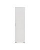 Ντουλάπι-στήλη Chad1 λευκό gloss 45x32x169εκ Υλικό: CLIPBOARD WITH MELAMINE 16mm. 039-000154