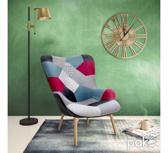 Πολυθρόνα Kido υφασμάτινη χρώμα patchwork Υλικό: WOOD.FABRIC 046-000001 Πολυθρόνα Kido υφασμάτινη χρώμα patchwork Υλικό: WOOD.FABRIC 046-000001