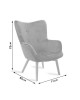 Πολυθρόνα Kido βελούδο χρώμα κίτρινο Υλικό: FABRIC VELVET 046-000003 Πολυθρόνα Kido βελούδο χρώμα κίτρινο Υλικό: FABRIC VELVET 046-000003