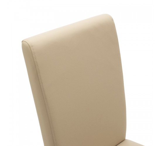 Καρέκλα Ditta PU εκρού- πόδι μασίφ ξύλο sonoma Υλικό: PU - SOLID WOOD BEECH 047-000030 Καρέκλα Ditta PU εκρού- πόδι μασίφ ξύλο sonoma Υλικό: PU - SOLID WOOD BEECH 047-000030
