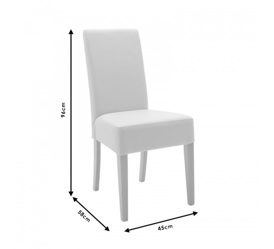 Καρέκλα Ditta PU εκρού- πόδι μασίφ ξύλο sonoma Υλικό: PU - SOLID WOOD BEECH 047-000030 Καρέκλα Ditta PU εκρού- πόδι μασίφ ξύλο sonoma Υλικό: PU - SOLID WOOD BEECH 047-000030