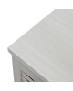 Παπουτσοθήκη-ντουλάπι MANTAM 12 ζεύγων χρώμα λευκό-γκρι 78x40x92εκ Υλικό: CLIPBOARD 16mm & TOP 3CM - 3D PAPER WOOD 049-000002