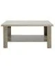 Τραπέζι σαλονιού RIANO χρώμα sonoma 89,5x49,5x42,5εκ Υλικό: MELAMINE 16mm & TOP 3CM - 3D PAPER WOOD 049-000024 Τραπέζι σαλονιού RIANO χρώμα sonoma 89,5x49,5x42,5εκ Υλικό: MELAMINE 16mm & TOP 3CM - 3D PAPER WOOD 049-000024