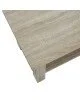 Τραπέζι σαλονιού RIANO χρώμα sonoma 89,5x49,5x42,5εκ Υλικό: MELAMINE 16mm & TOP 3CM - 3D PAPER WOOD 049-000024 Τραπέζι σαλονιού RIANO χρώμα sonoma 89,5x49,5x42,5εκ Υλικό: MELAMINE 16mm & TOP 3CM - 3D PAPER WOOD 049-000024