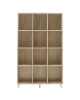 Βιβλιοθήκη FIRENZE χρώμα sonoma 107x28,6x178εκ Υλικό: CLIPBOARD 16mm - 3D PAPER WOOD 049-000045 Βιβλιοθήκη FIRENZE χρώμα sonoma 107x28,6x178εκ Υλικό: CLIPBOARD 16mm - 3D PAPER WOOD 049-000045