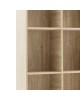 Βιβλιοθήκη FIRENZE χρώμα sonoma 107x28,6x178εκ Υλικό: CLIPBOARD 16mm - 3D PAPER WOOD 049-000045 Βιβλιοθήκη FIRENZE χρώμα sonoma 107x28,6x178εκ Υλικό: CLIPBOARD 16mm - 3D PAPER WOOD 049-000045