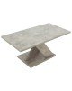 Τραπέζι σαλονιού Solange χρώμα γκρι antique 110x55x47.5εκ Υλικό: CHIPBOARD 049-000062