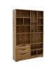Βιβλιοθήκη Lucinda sonoma 120x29.8x180.5εκ Υλικό: CHIPBOARD 049-000067 Βιβλιοθήκη Lucinda sonoma 120x29.8x180.5εκ Υλικό: CHIPBOARD 049-000067