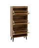 Παπουτσοθήκη Thelma 12 ζεύγων sonoma 60x23.8x131.6εκ Υλικό: CLIPBORD 049-000068 Παπουτσοθήκη Thelma 12 ζεύγων sonoma 60x23.8x131.6εκ Υλικό: CLIPBORD 049-000068