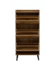 Παπουτσοθήκη Thelma 12 ζεύγων sonoma 60x23.8x131.6εκ Υλικό: CLIPBORD 049-000068 Παπουτσοθήκη Thelma 12 ζεύγων sonoma 60x23.8x131.6εκ Υλικό: CLIPBORD 049-000068