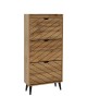 Παπουτσοθήκη Thelma 12 ζεύγων sonoma 60x23.8x131.6εκ Υλικό: CLIPBORD 049-000068 Παπουτσοθήκη Thelma 12 ζεύγων sonoma 60x23.8x131.6εκ Υλικό: CLIPBORD 049-000068