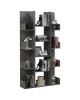 Βιβλιοθήκη Charles μελαμίνης γκρι oak 90x31x182.5εκ Υλικό: E1 PARTICLEBOARD 049-000093 Βιβλιοθήκη Charles μελαμίνης γκρι oak 90x31x182.5εκ Υλικό: E1 PARTICLEBOARD 049-000093