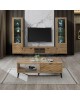 Έπιπλο τηλεόρασης Thelma sonoma μελαμίνης 150x40x41.6εκ Υλικό: LPL MELAMINE 049-000099 Έπιπλο τηλεόρασης Thelma sonoma μελαμίνης 150x40x41.6εκ Υλικό: LPL MELAMINE 049-000099