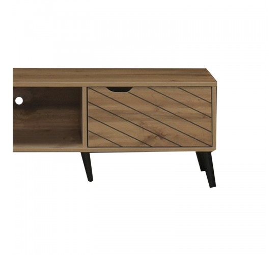 Έπιπλο τηλεόρασης Thelma sonoma μελαμίνης 150x40x41.6εκ Υλικό: LPL MELAMINE 049-000099 Έπιπλο τηλεόρασης Thelma sonoma μελαμίνης 150x40x41.6εκ Υλικό: LPL MELAMINE 049-000099