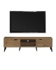 Έπιπλο τηλεόρασης Thelma sonoma μελαμίνης 150x40x41.6εκ Υλικό: LPL MELAMINE 049-000099 Έπιπλο τηλεόρασης Thelma sonoma μελαμίνης 150x40x41.6εκ Υλικό: LPL MELAMINE 049-000099