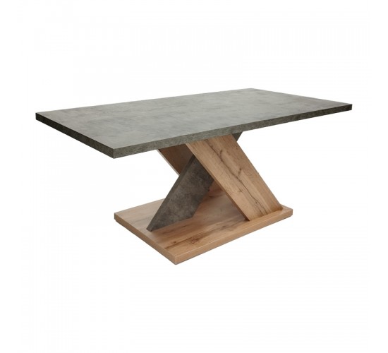 Τραπέζι σαλονιού Solange σε γκρι-sonoma απόχρωση 110x55x47.5εκ Υλικό: PARTICLE BOARD WITH LPL 049-000102 Τραπέζι σαλονιού Solange σε γκρι-sonoma απόχρωση 110x55x47.5εκ Υλικό: PARTICLE BOARD WITH LPL 049-000102
