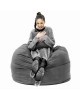 Πουφ Puko υφασμάτινο ανθρακί Φ95 Υλικό: 100% Polyester - Shredded PU Foam Pieces 056-000036 Πουφ Puko υφασμάτινο ανθρακί Φ95 Υλικό: 100% Polyester - Shredded PU Foam Pieces 056-000036