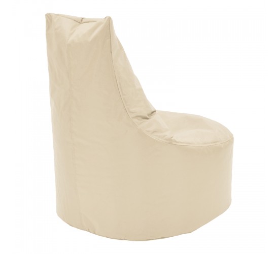 Πουφ πολυθρόνα Norm PRO αδιάβροχο μπεζ 65x65x80εκ Υλικό: 420D High Quality Fabric-Waterproof-100%  Polyester-Filling: Virgin EPS Beads-Professional Use 056-000110